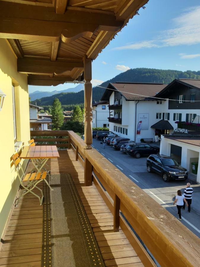 Haus Geiger Apartment Seefeld in Tirol Bagian luar foto